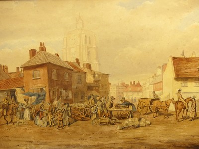 Lot 508 - 19th century East Anglian school - Traders in...