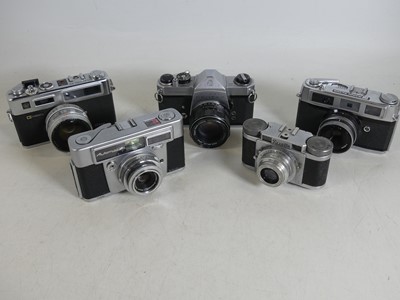 Lot 62 - A Pentax Asahi Spotmatic camera body, with...