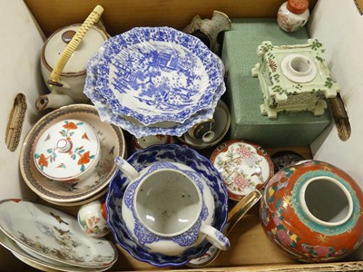 Lot 135 - A collection of ceramics, to include a novelty...