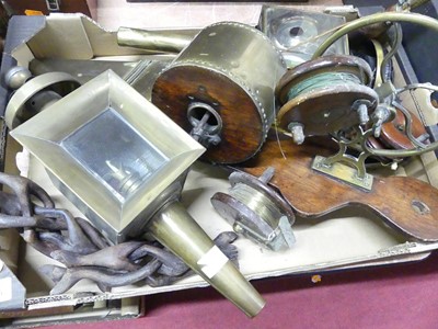 Lot 156 - A collection of metalware, to include a pair...