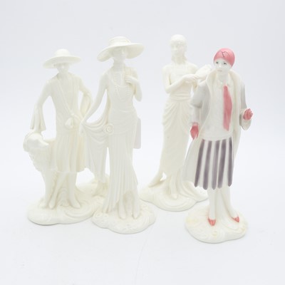 Lot 92 - A group of four Royal Worcester Compton &...