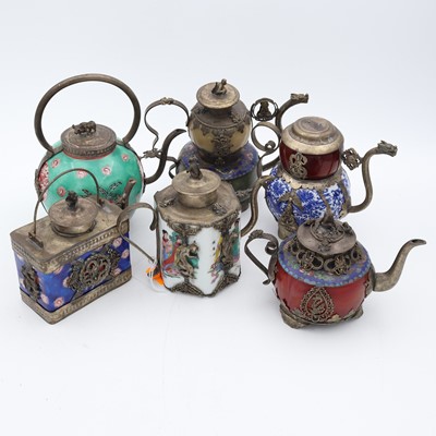 Lot 97 - A collection of Chinese/Tibetan white...