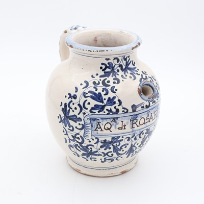 Lot 98 - An 18th century style Dutch terracotta wet...