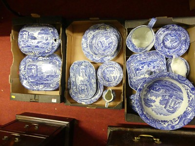 Lot 200 - A collection of blue and white...