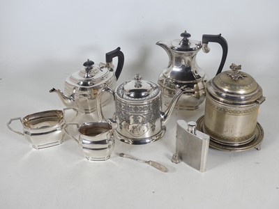 Lot 228 - A collection of silver plated wares to include...