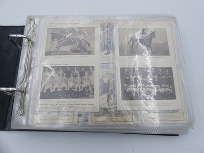 Lot 231 - A collection of cigarette cards, larger sizes,...