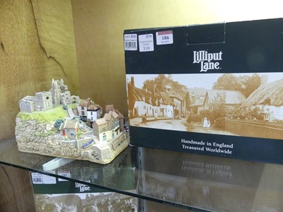 Lot 186 - Lilliput Lane - 'Whitby Harbour', a limited...