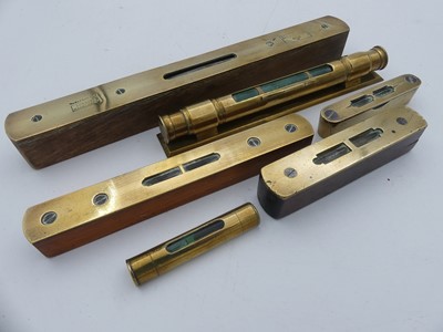 Lot 237 - A collection of spirit levels, to include a W...