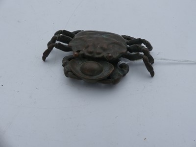 Lot 245 - A reproduction Japanese bronze okimono in the...