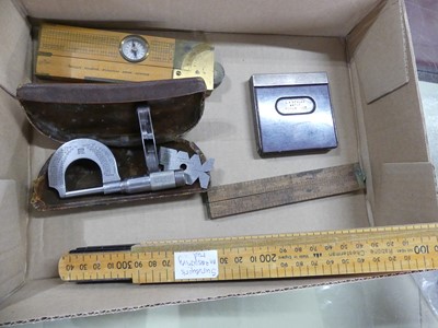 Lot 247 - An early 20th century Stanley boxwood surveyor'...
