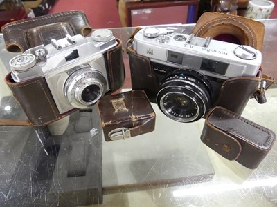 Lot 248 - A Minolta A5 camera body, with Rokkor...